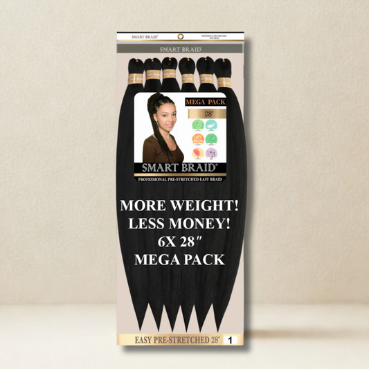 Smart Braid Pre-Stretched 6X Pack 28"