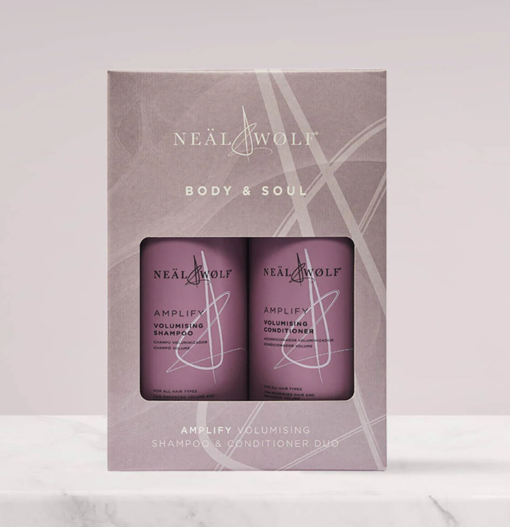 Neal And Wolf Body & Soul Amplify Volumising Shampoo and Conditioner 950ml DUO