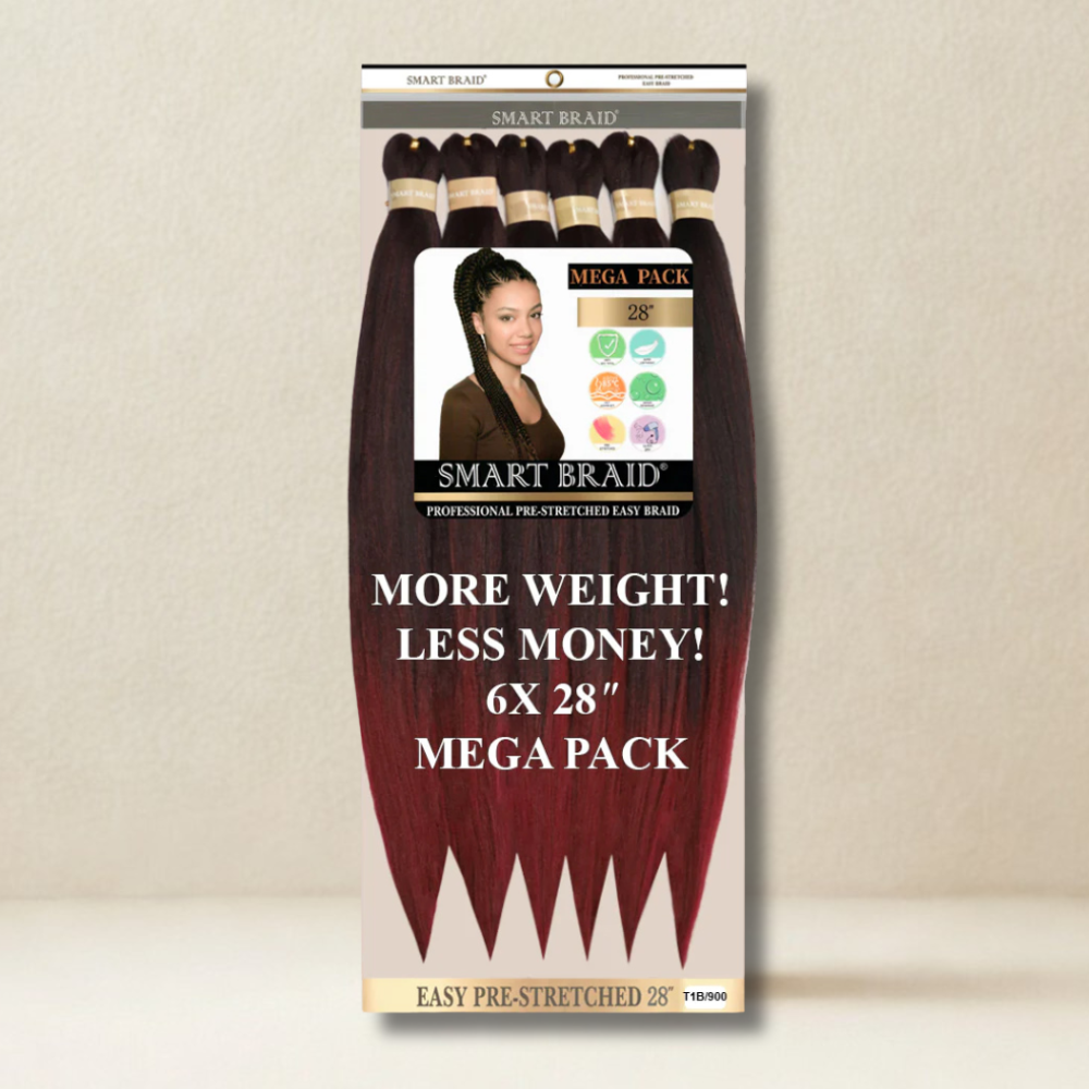 Smart Braid Pre-Stretched 6X Pack 28"