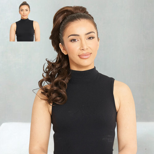 Molly Long Curl Drawstring Ponytail