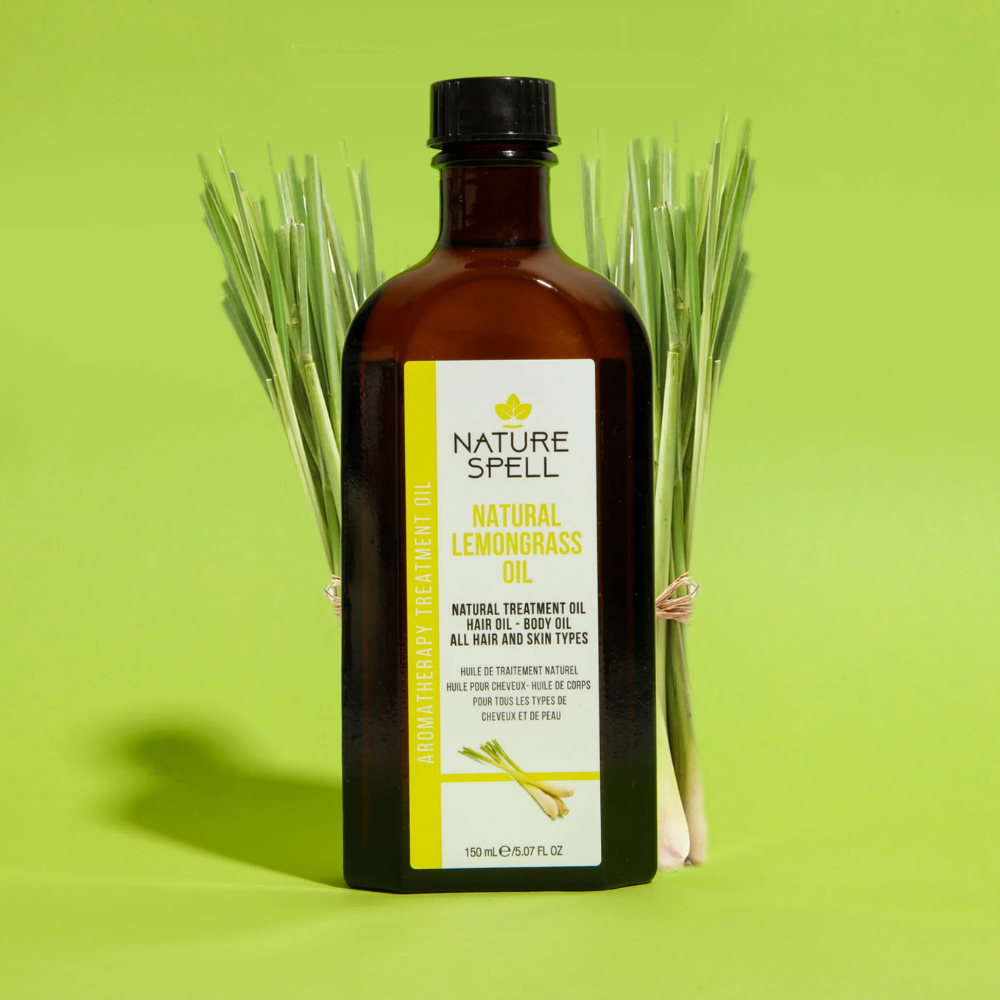 Nature Spell Lemongrass Hair & Body Oil 150ml