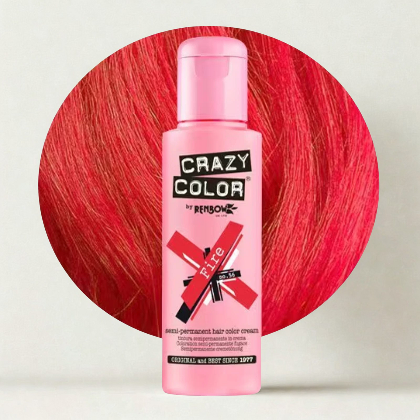Crazy Color Semi Permanent Hair Dye 100ml