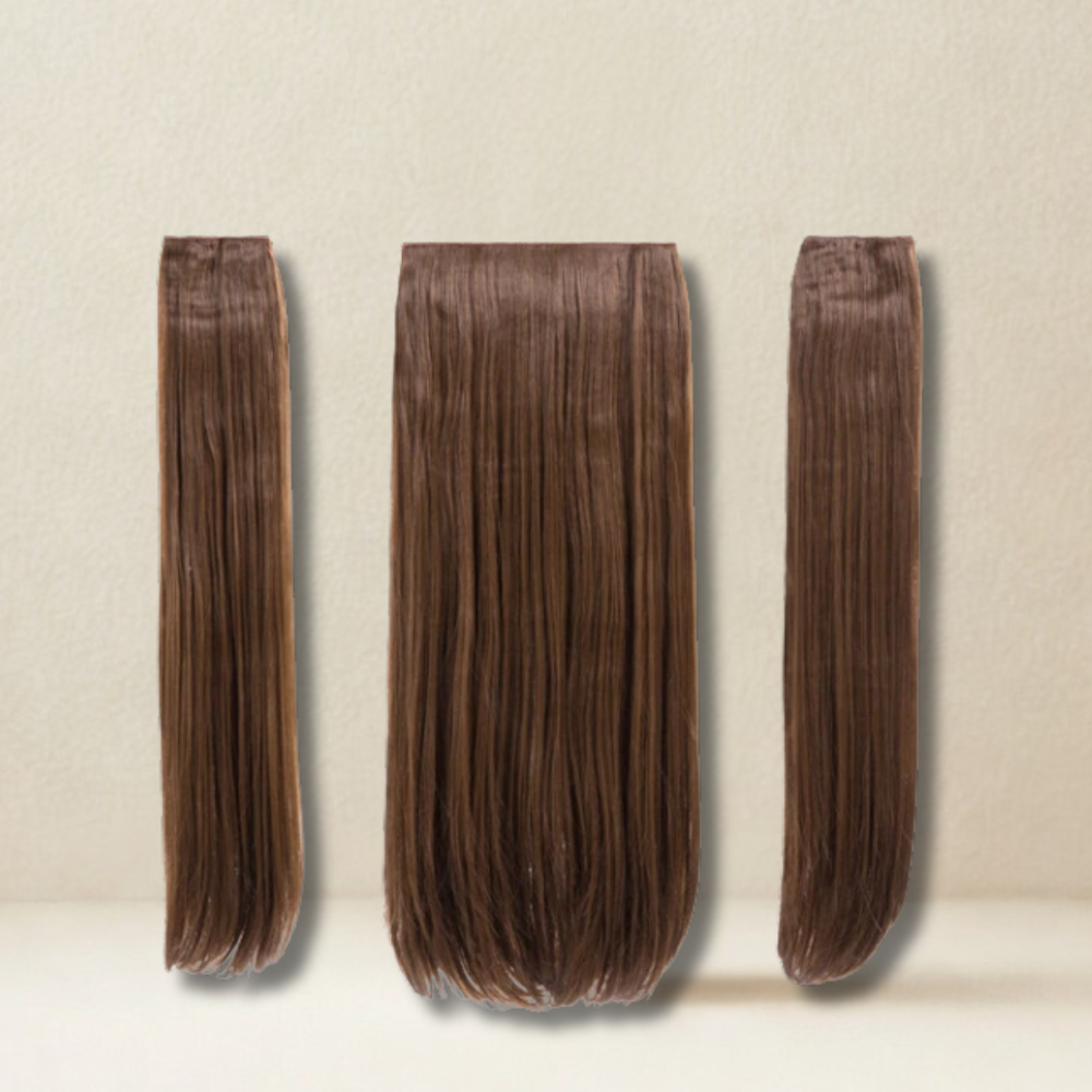 KOKO 24″ Three-Piece Straight Clip-In Hair Extensions