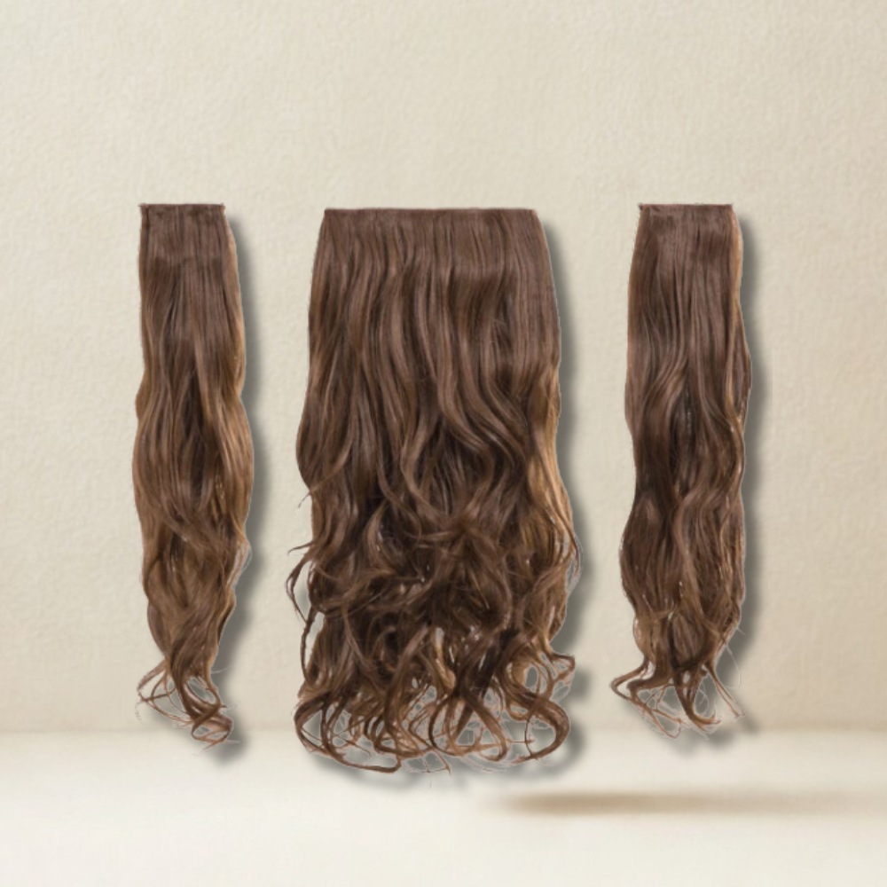 KOKO G3C 20" Three Weft Curly Clip-In Hair Extensions