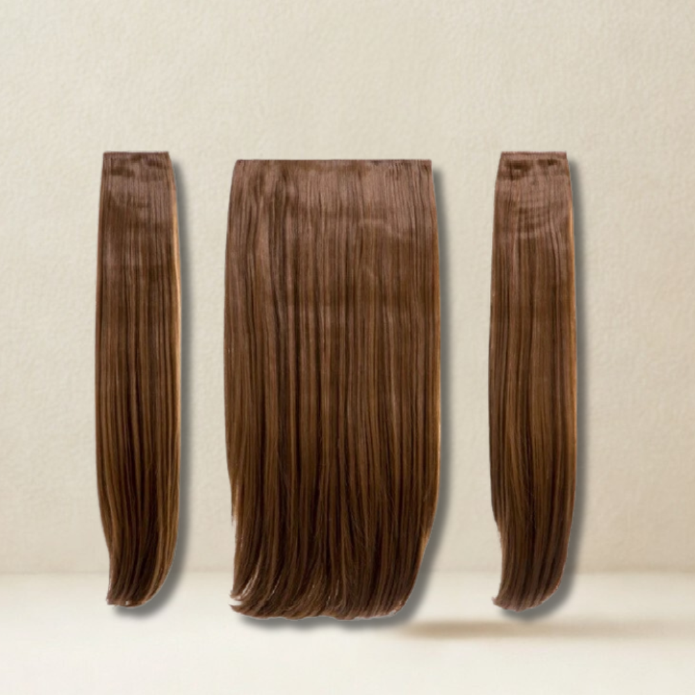 KOKO 24″ Three-Piece Straight Clip-In Hair Extensions