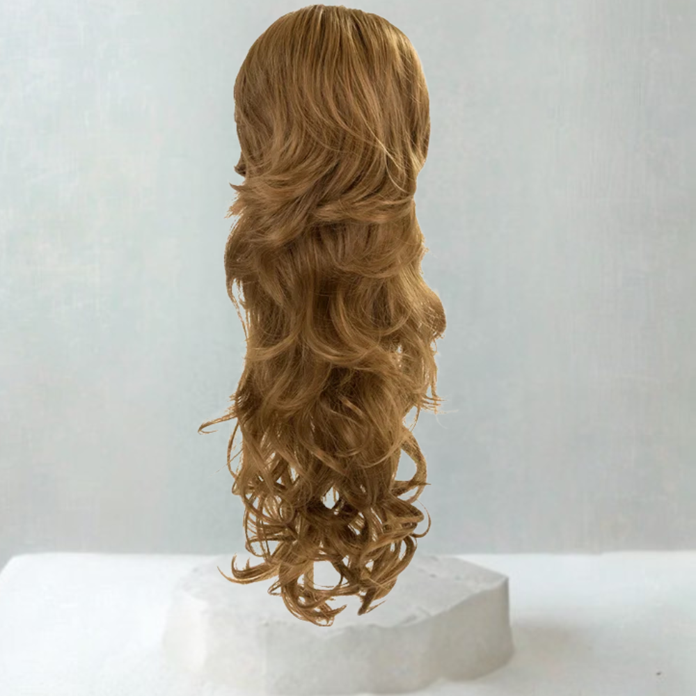 Molly Long Curl Drawstring Ponytail