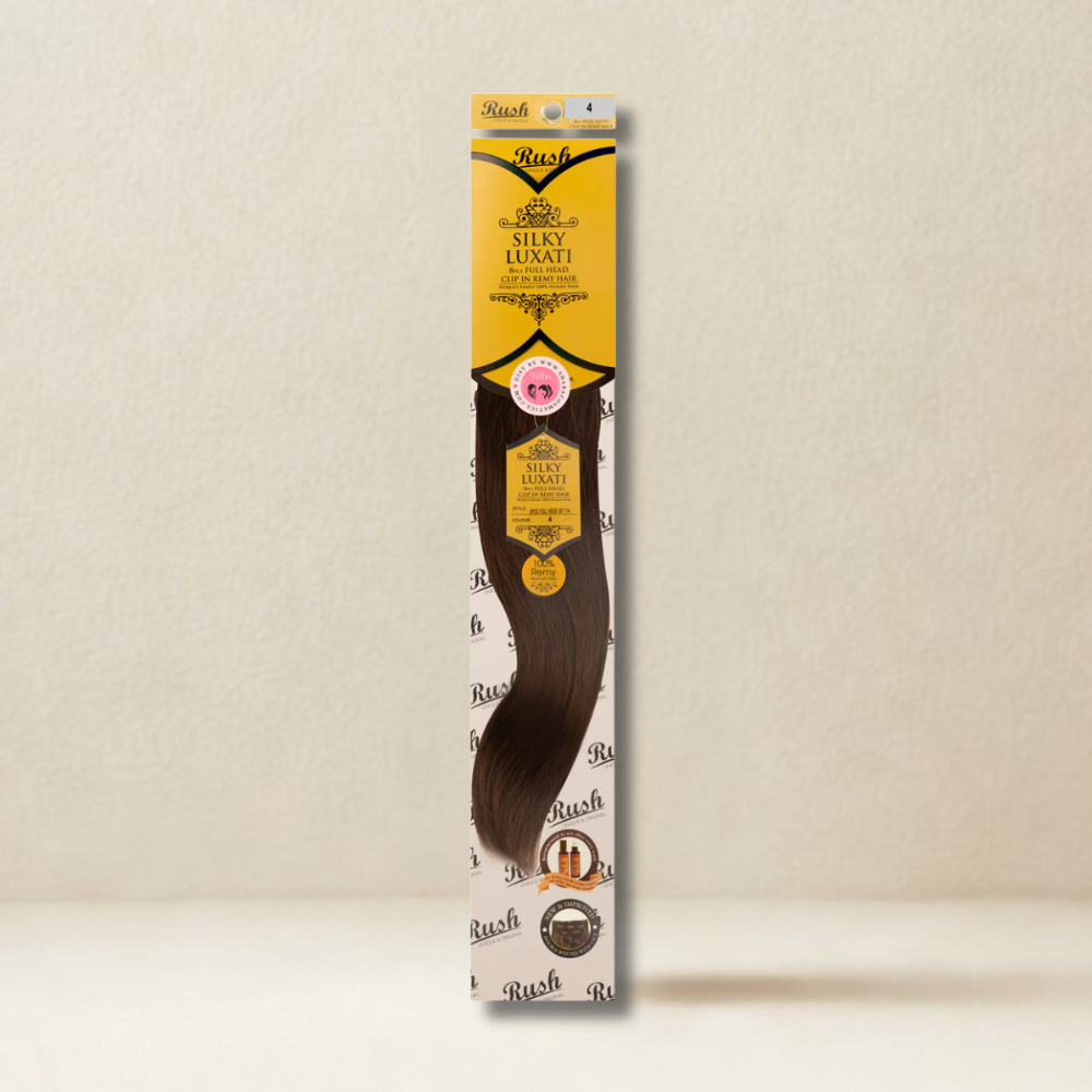Rush Silky Luxati 14" Clip-In Hair Extensions 8 Piece