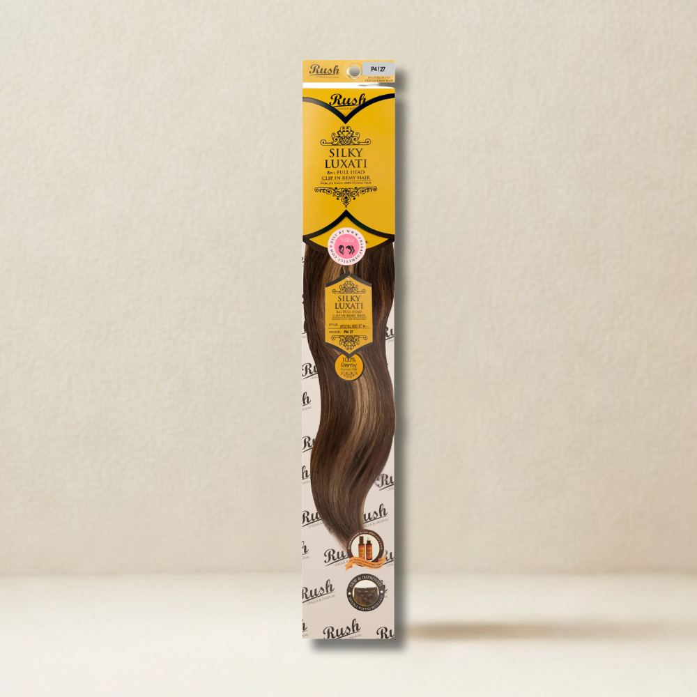 Rush Silky Luxati 14" Clip-In Hair Extensions 8 Piece