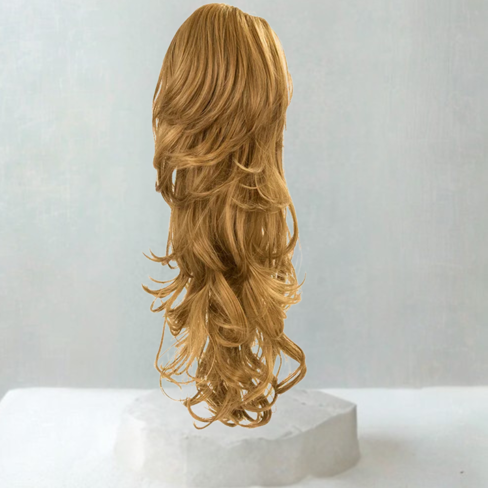 Molly Long Curl Drawstring Ponytail