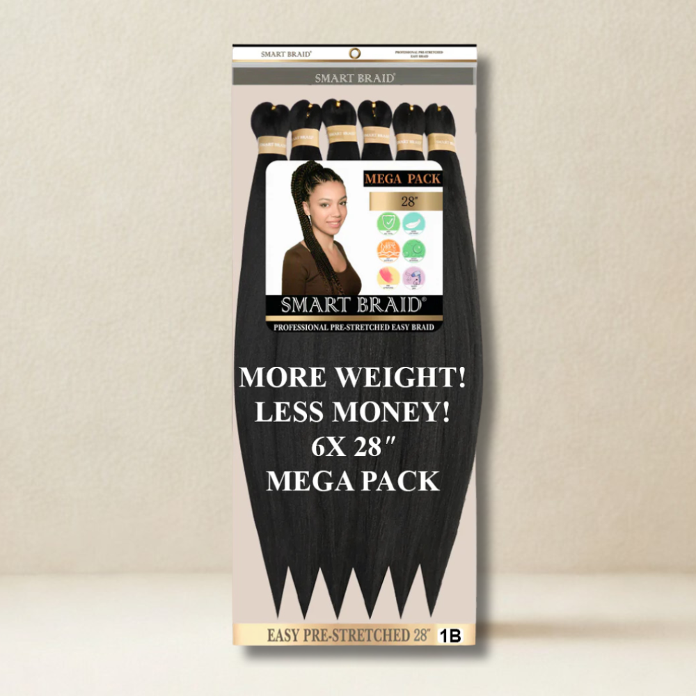 Smart Braid Pre-Stretched 6X Pack 28"