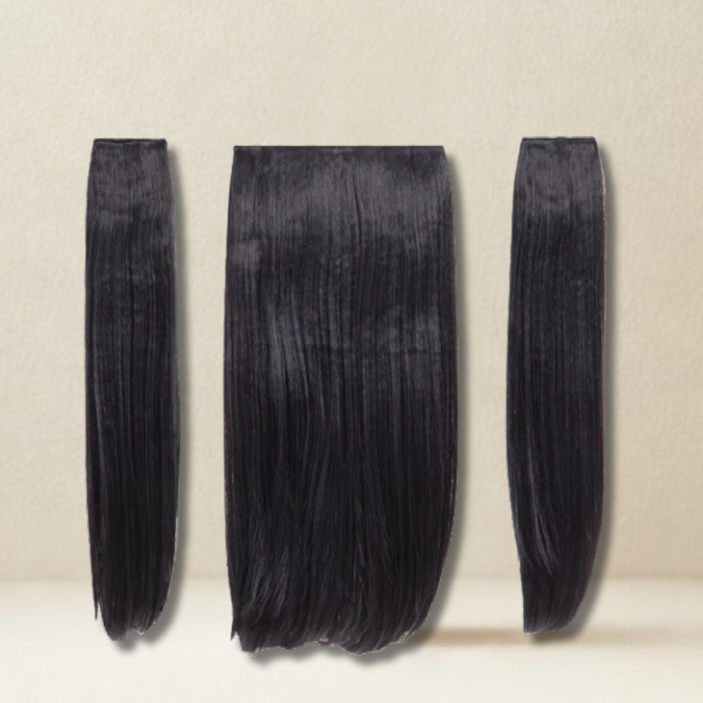 KOKO 24″ Three-Piece Straight Clip-In Hair Extensions