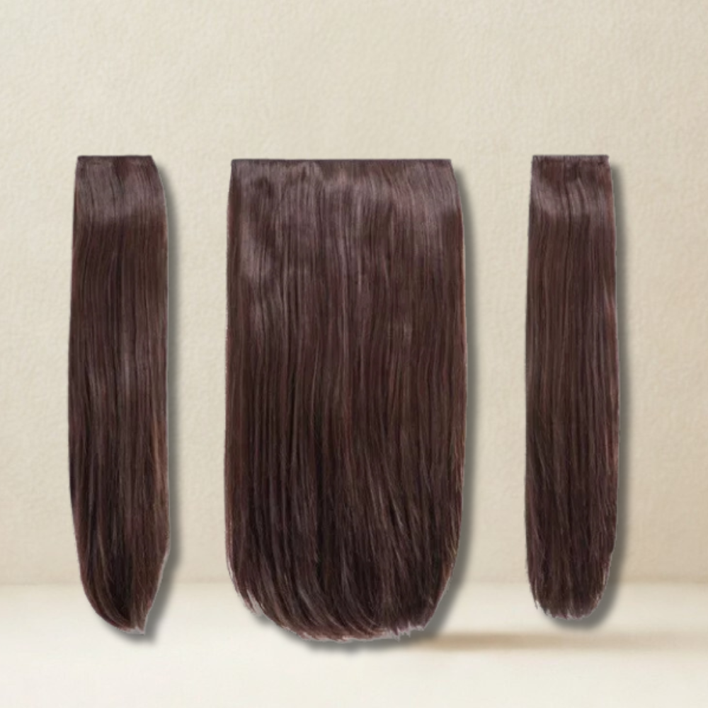 KOKO 24″ Three-Piece Straight Clip-In Hair Extensions