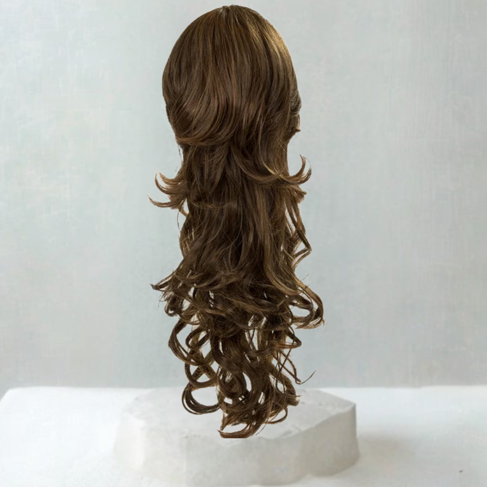 Molly Long Curl Drawstring Ponytail