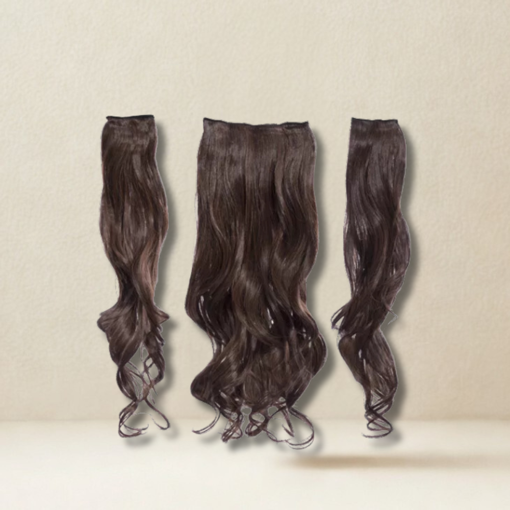 KOKO G3C 20" Three Weft Curly Clip-In Hair Extensions