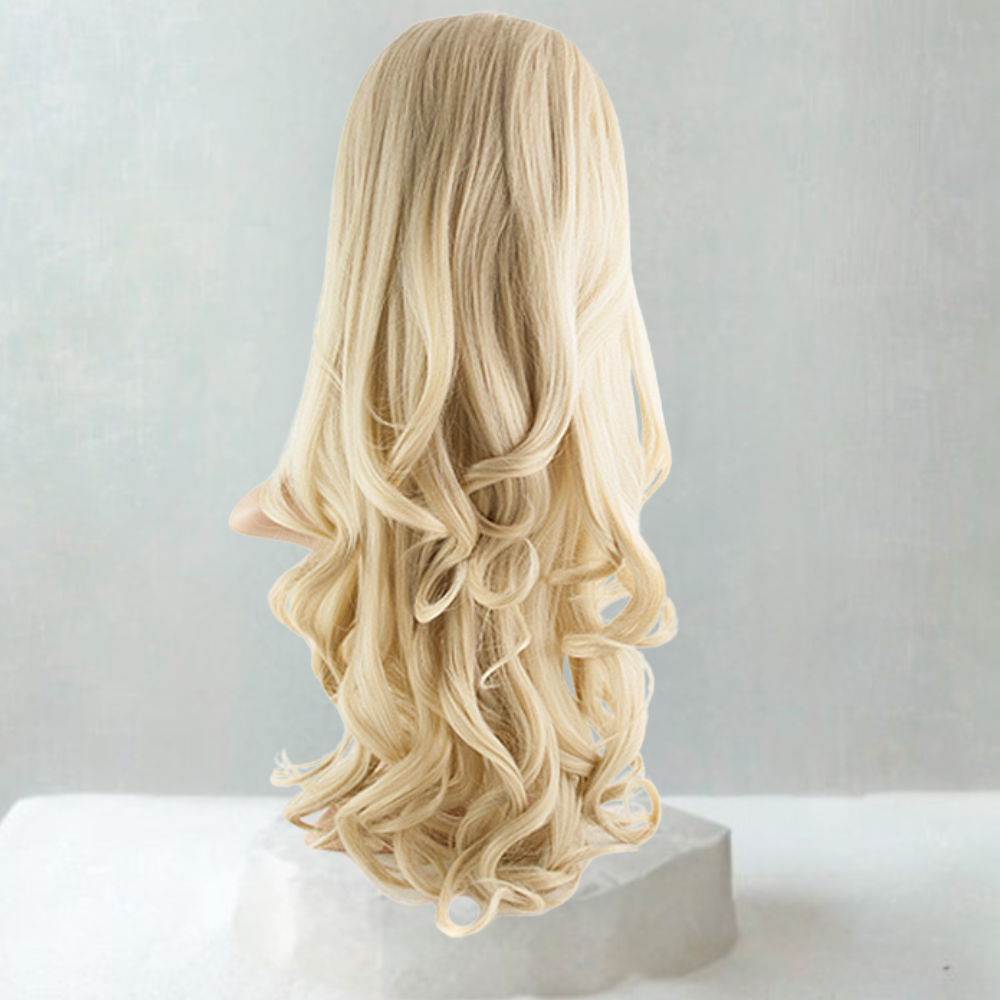 Eva Loose Curl Synthetic Half Head Wig