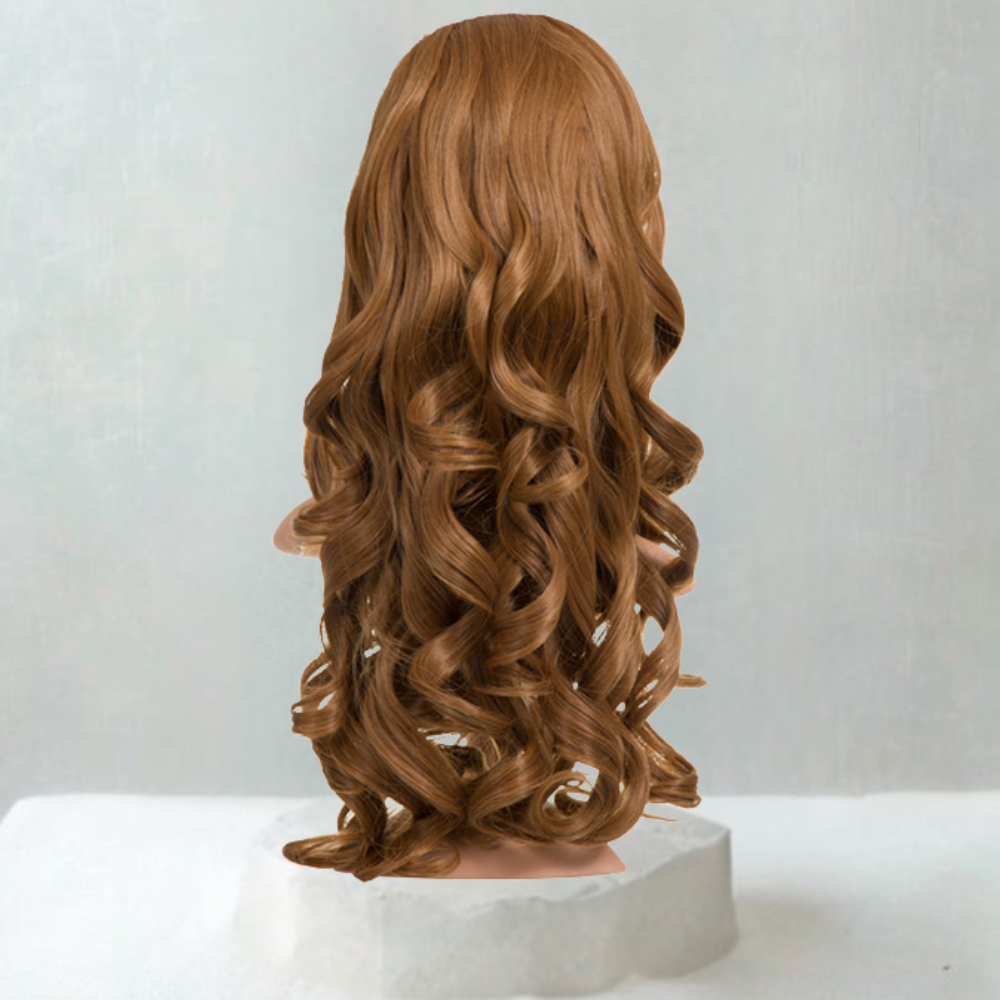 Eva Loose Curl Synthetic Half Head Wig