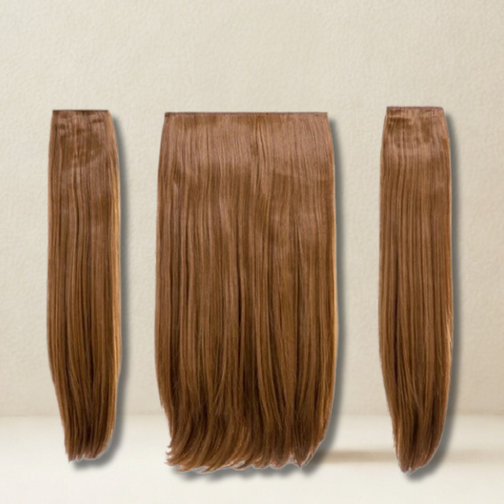 KOKO 24″ Three-Piece Straight Clip-In Hair Extensions