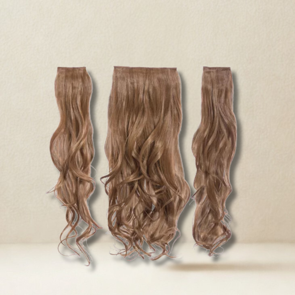 KOKO G3C 20" Three Weft Curly Clip-In Hair Extensions