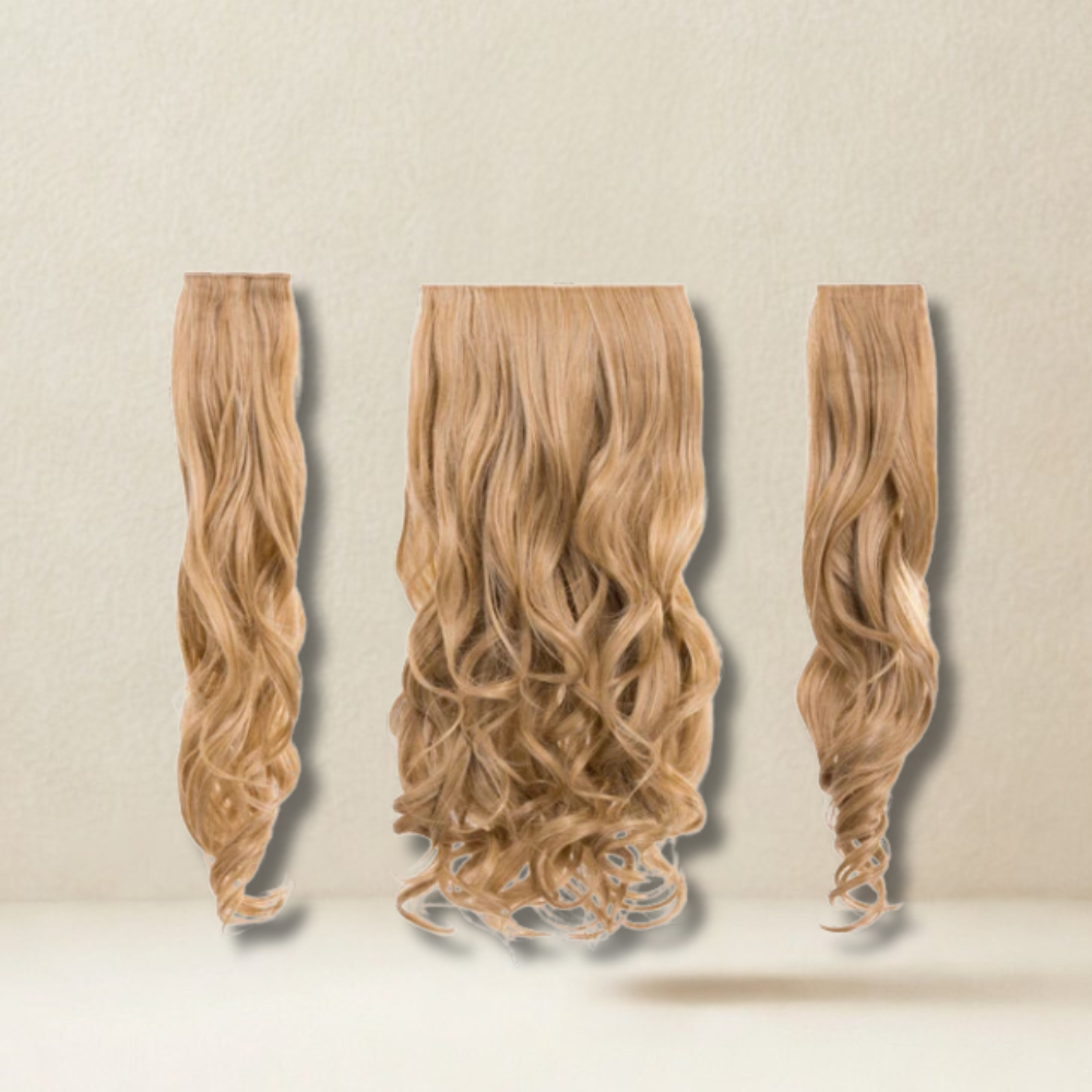 KOKO G3C 20" Three Weft Curly Clip-In Hair Extensions