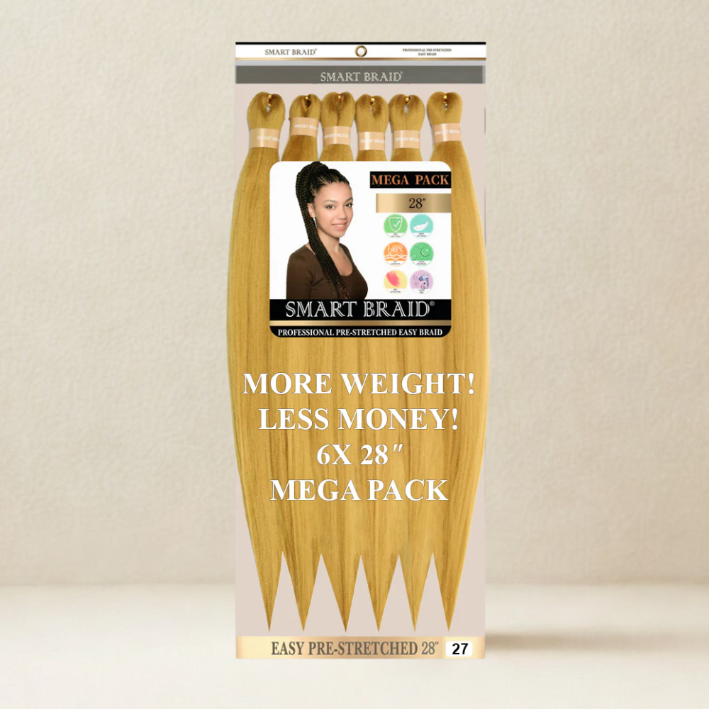 Smart Braid Pre-Stretched 6X Pack 28"