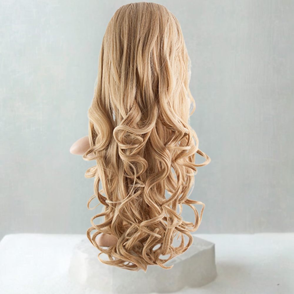 Eva Loose Curl Synthetic Half Head Wig