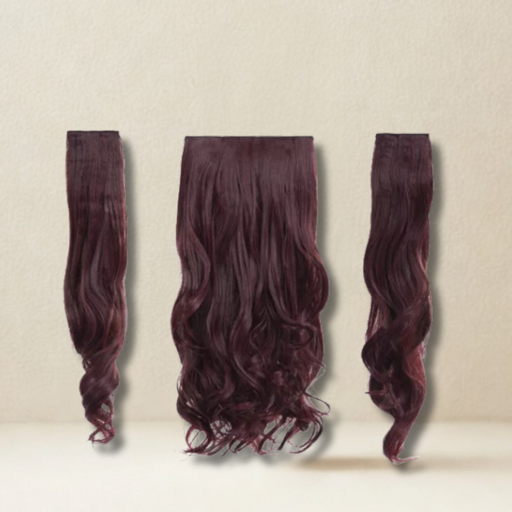 KOKO G3C 20" Three Weft Curly Clip-In Hair Extensions