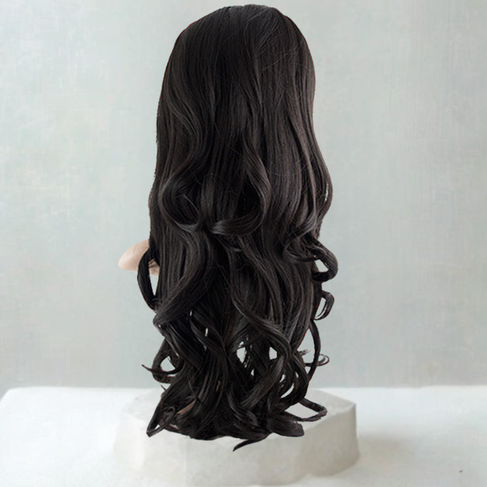 Eva Loose Curl Synthetic Half Head Wig