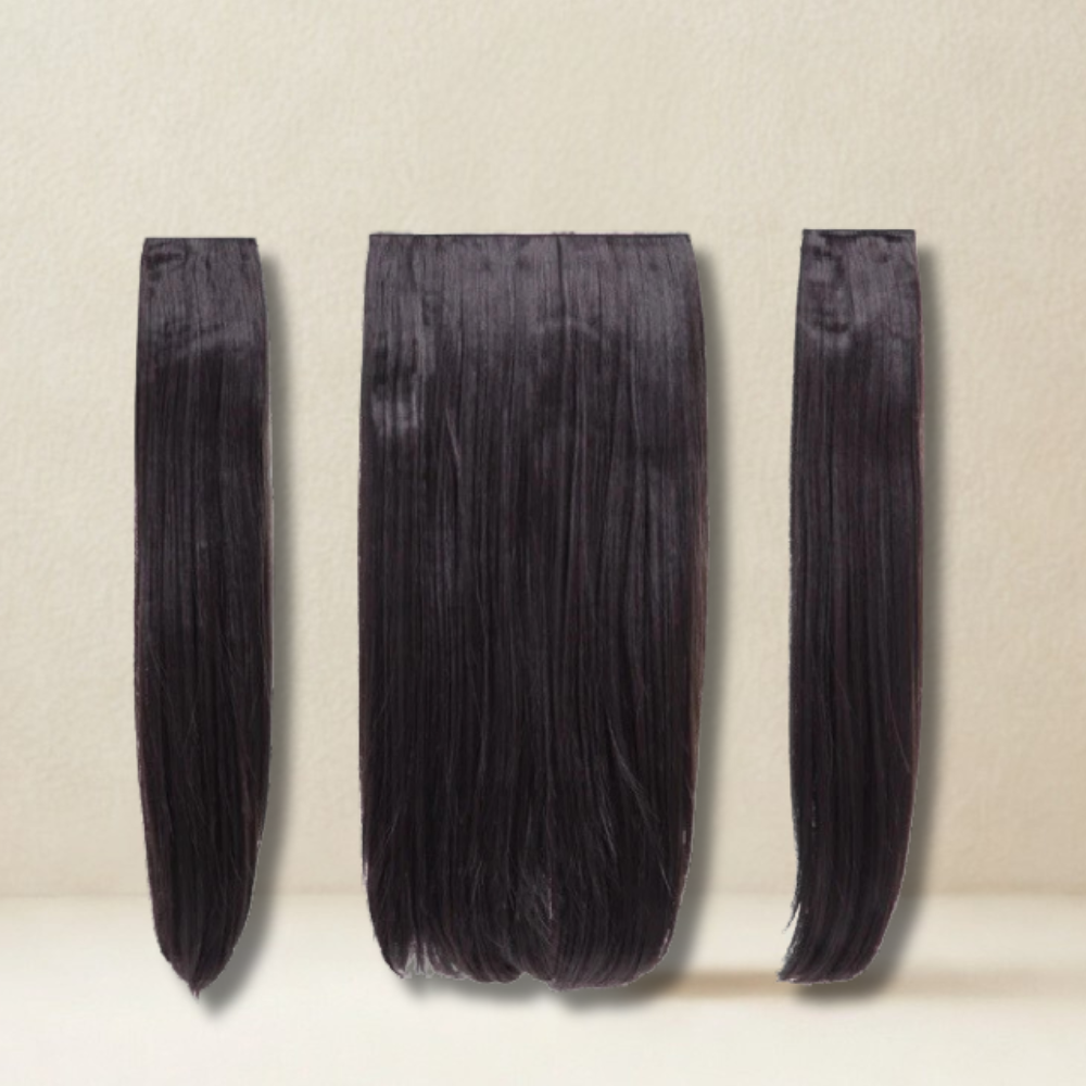 KOKO 24″ Three-Piece Straight Clip-In Hair Extensions