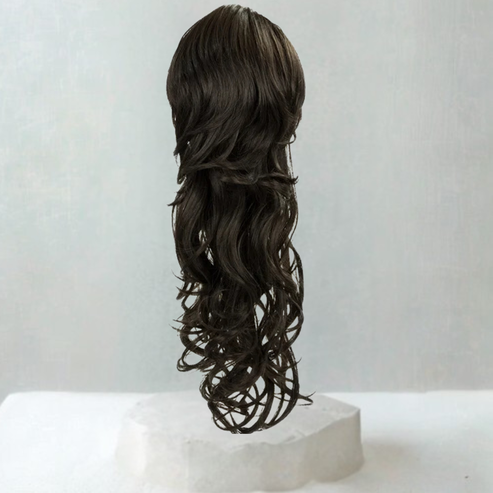 Molly Long Curl Drawstring Ponytail