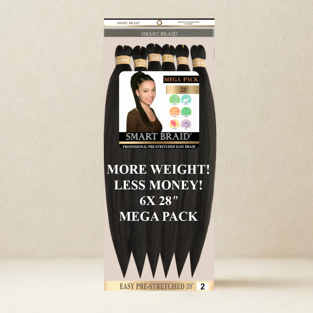 Smart Braid Pre-Stretched 6X Pack 28"