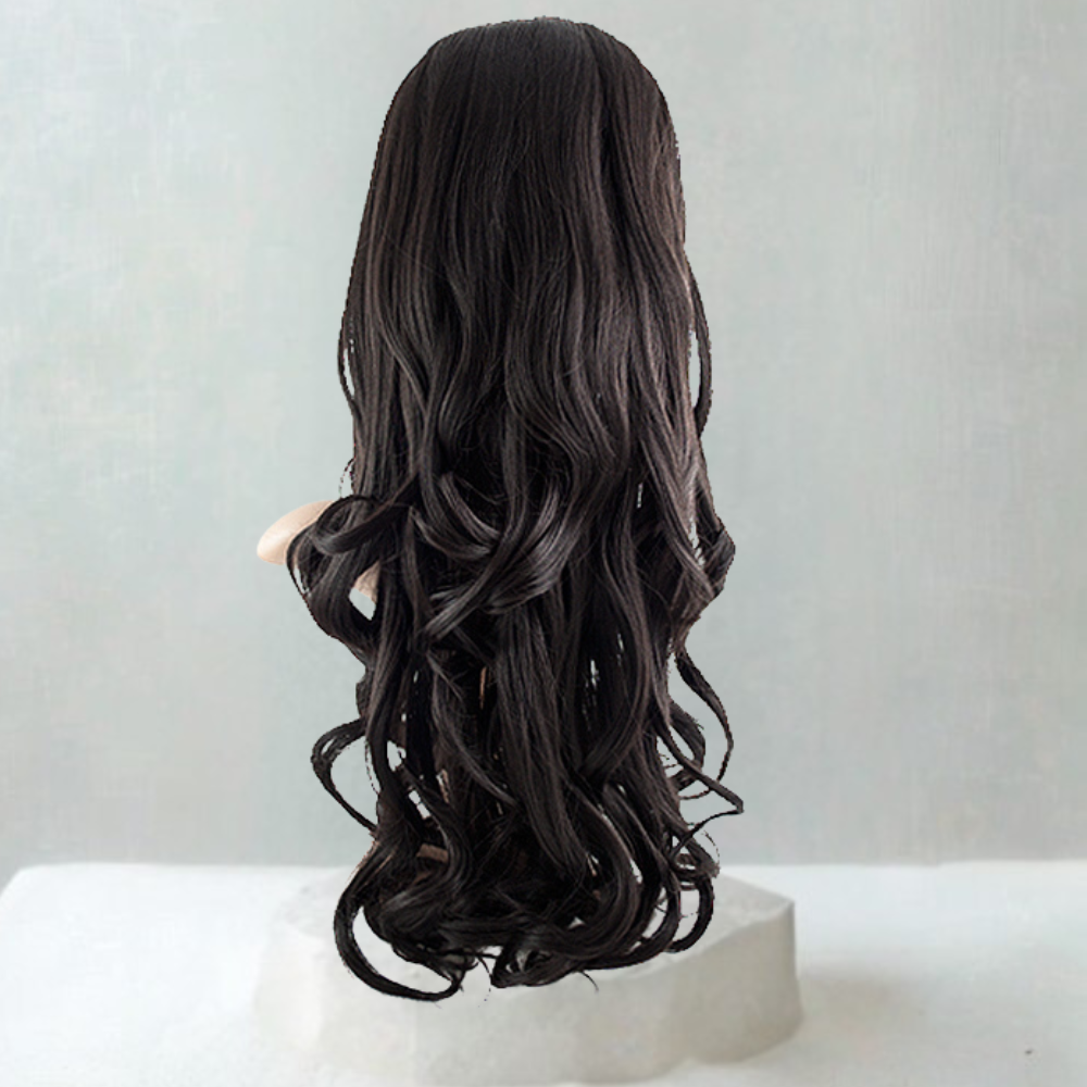 Eva Loose Curl Synthetic Half Head Wig