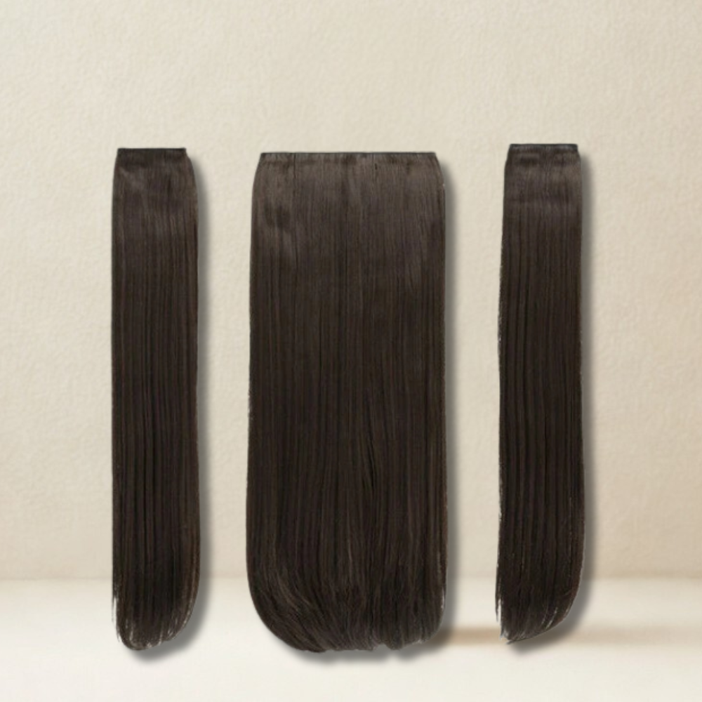 KOKO 24″ Three-Piece Straight Clip-In Hair Extensions