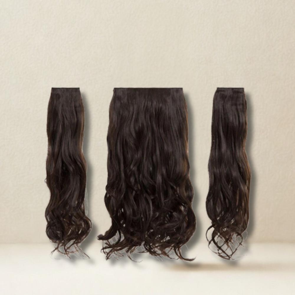 KOKO G3C 20" Three Weft Curly Clip-In Hair Extensions