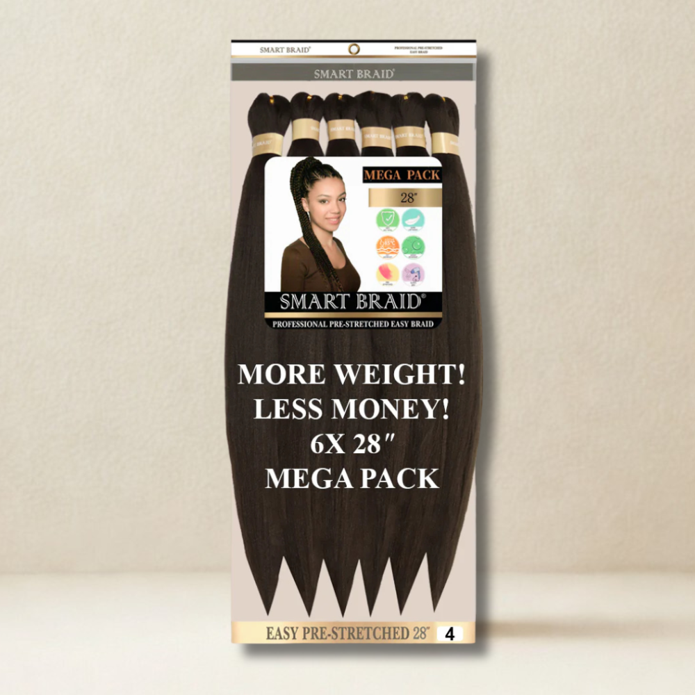 Smart Braid Pre-Stretched 6X Pack 28"