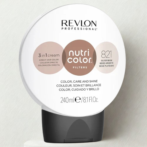 Revlon Nutri Color Filters 3-in-1 Cream – 821 Silver Beige Toner