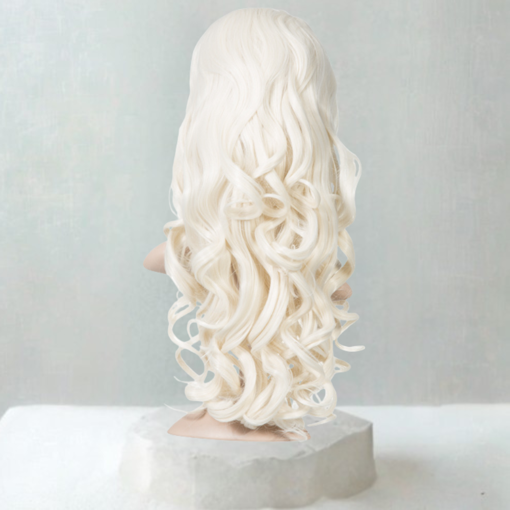 Eva Loose Curl Synthetic Half Head Wig