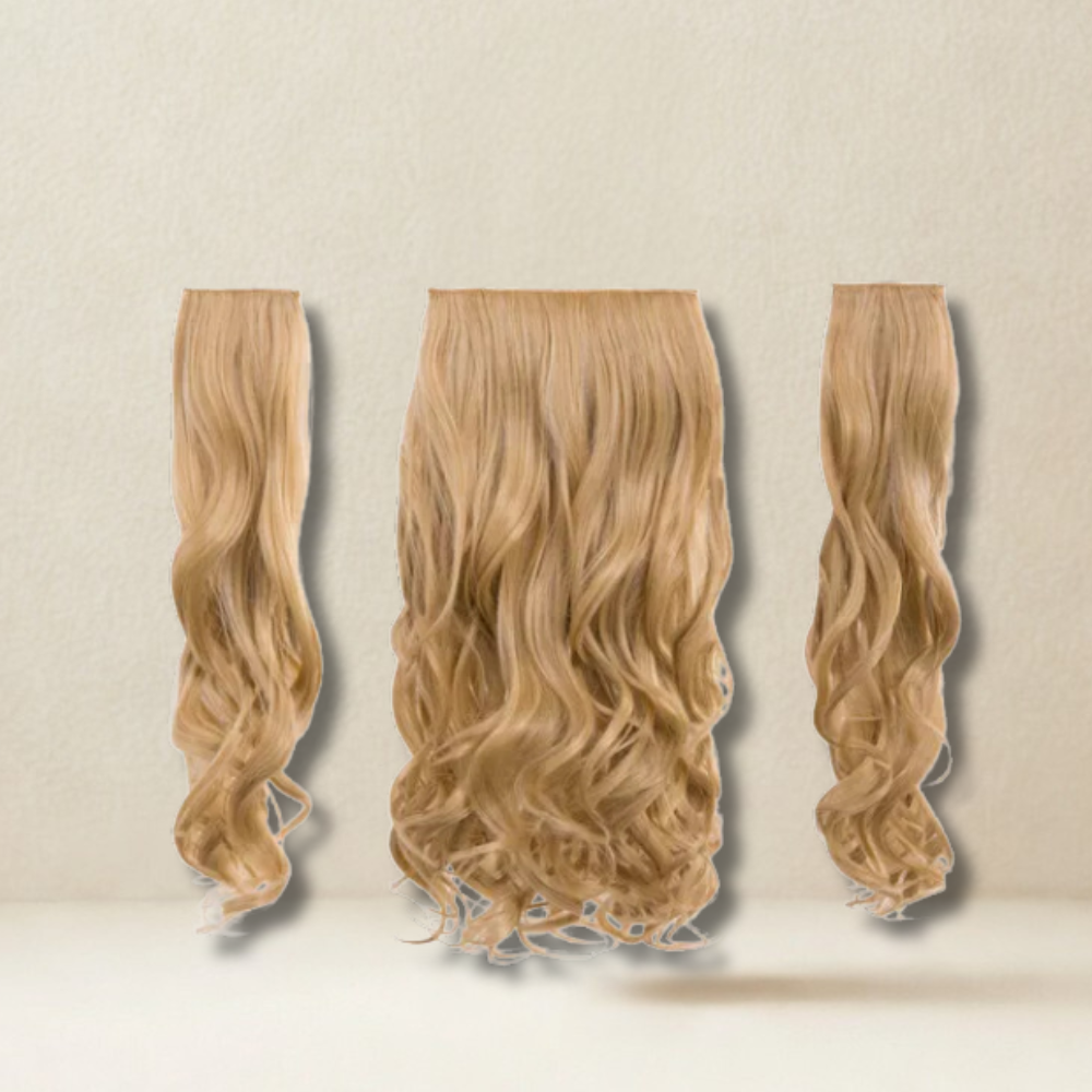 KOKO G3C 20" Three Weft Curly Clip-In Hair Extensions