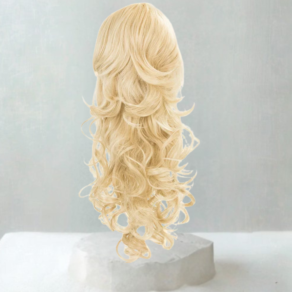 Molly Long Curl Drawstring Ponytail