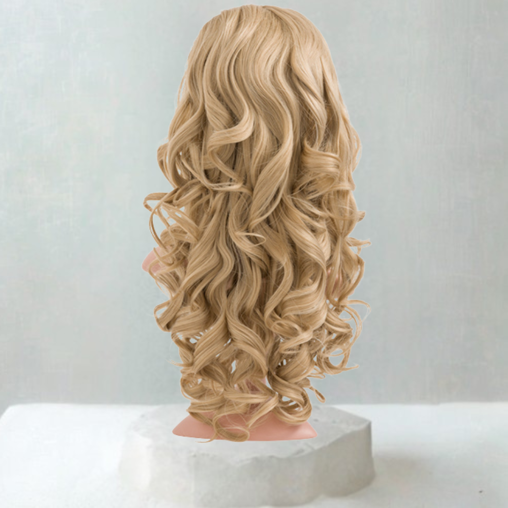 Eva Loose Curl Synthetic Half Head Wig