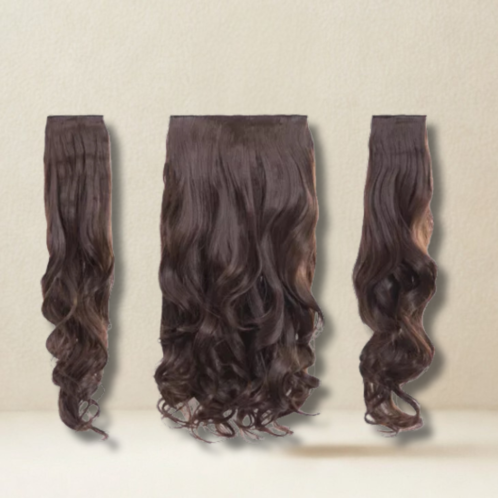 KOKO G3C 20" Three Weft Curly Clip-In Hair Extensions