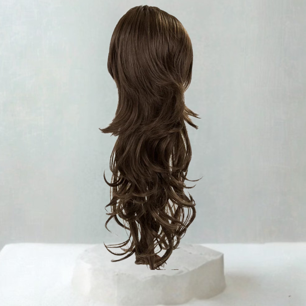 Molly Long Curl Drawstring Ponytail