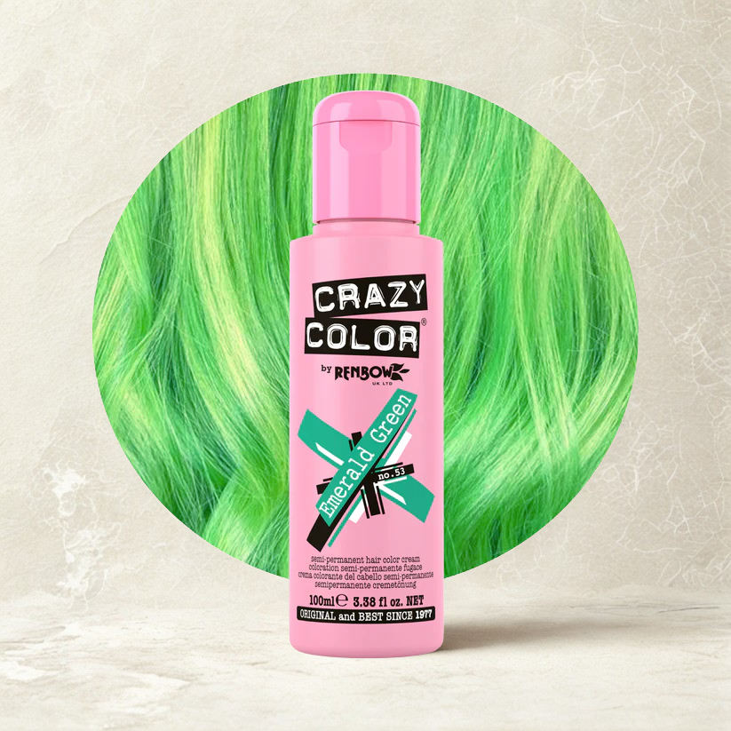 Crazy Color Semi Permanent Hair Dye 100ml