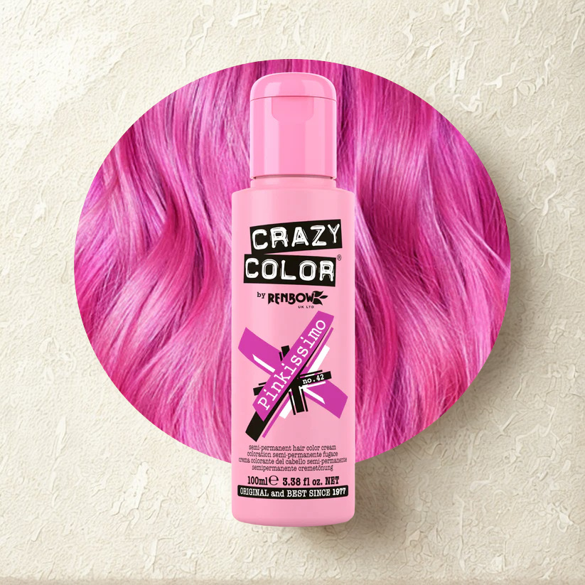 Crazy Color Semi Permanent Hair Dye 100ml