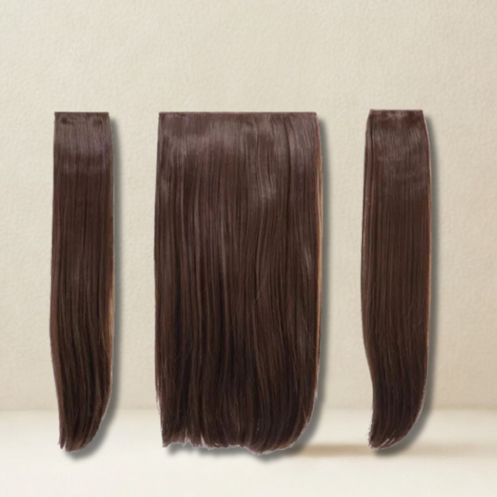 KOKO 24″ Three-Piece Straight Clip-In Hair Extensions