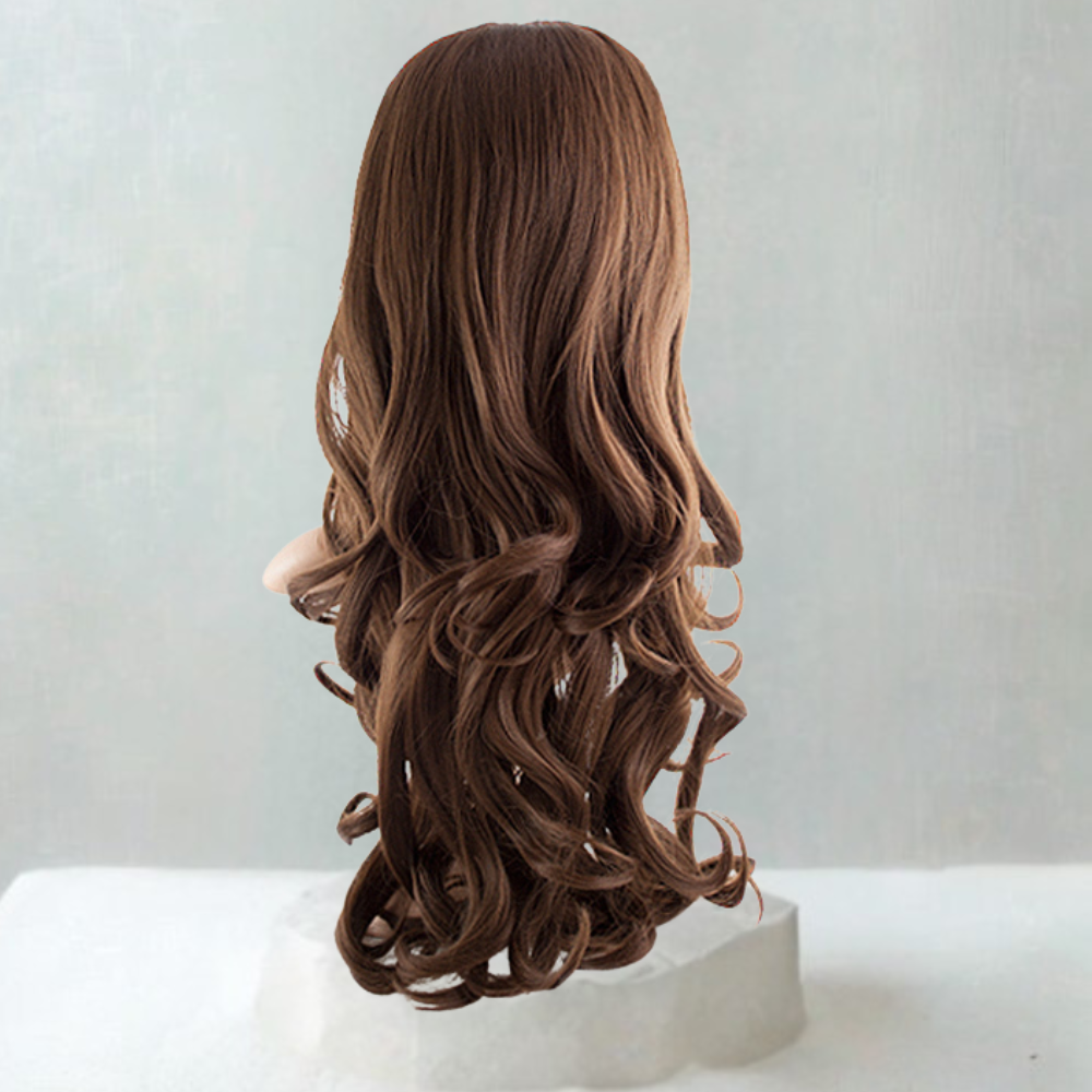 Eva Loose Curl Synthetic Half Head Wig