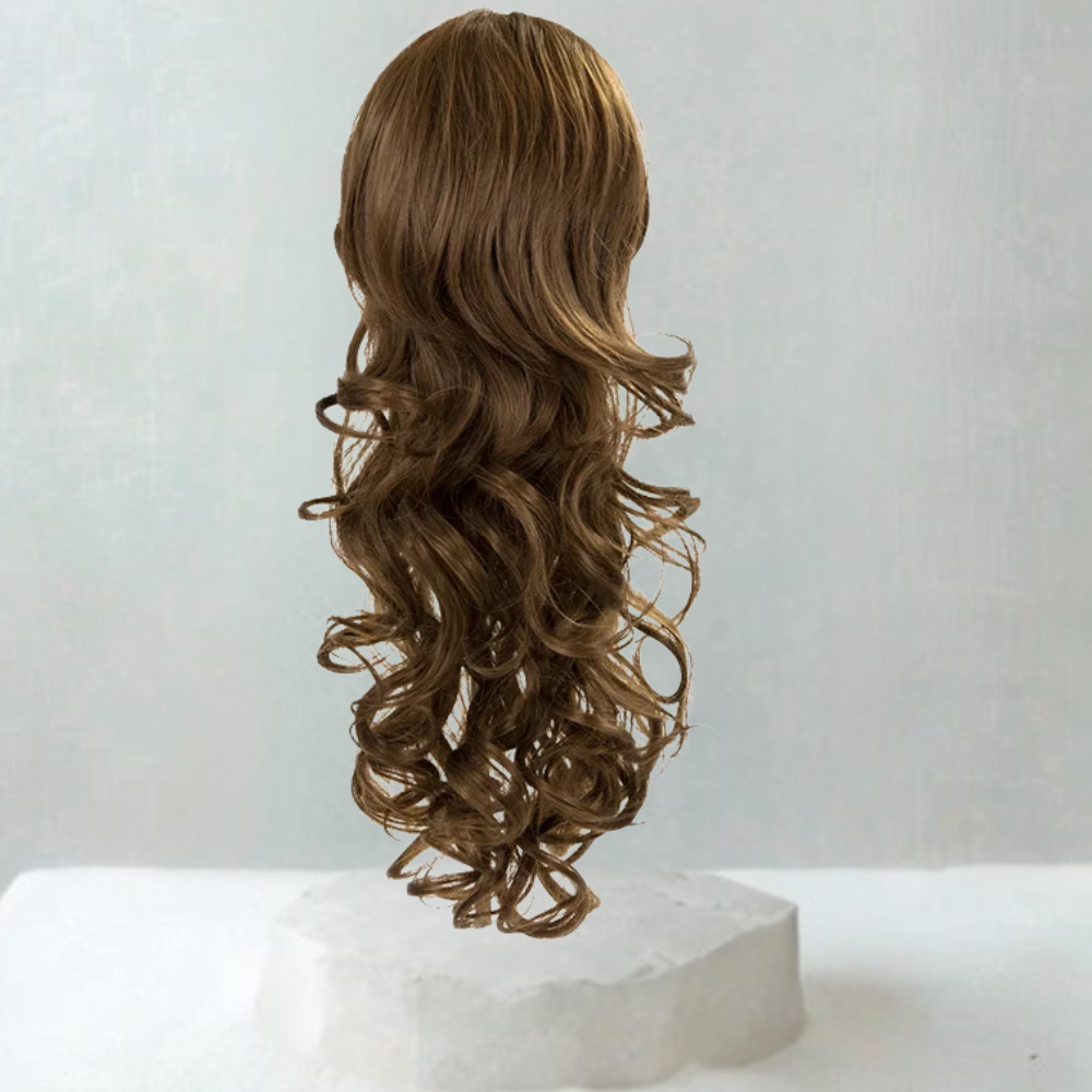 Molly Long Curl Drawstring Ponytail