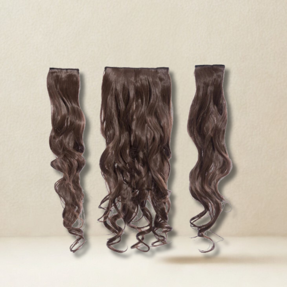 KOKO G3C 20" Three Weft Curly Clip-In Hair Extensions