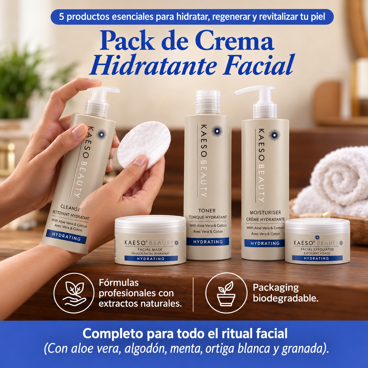Kaeso Hydrating Facial Collection Kit