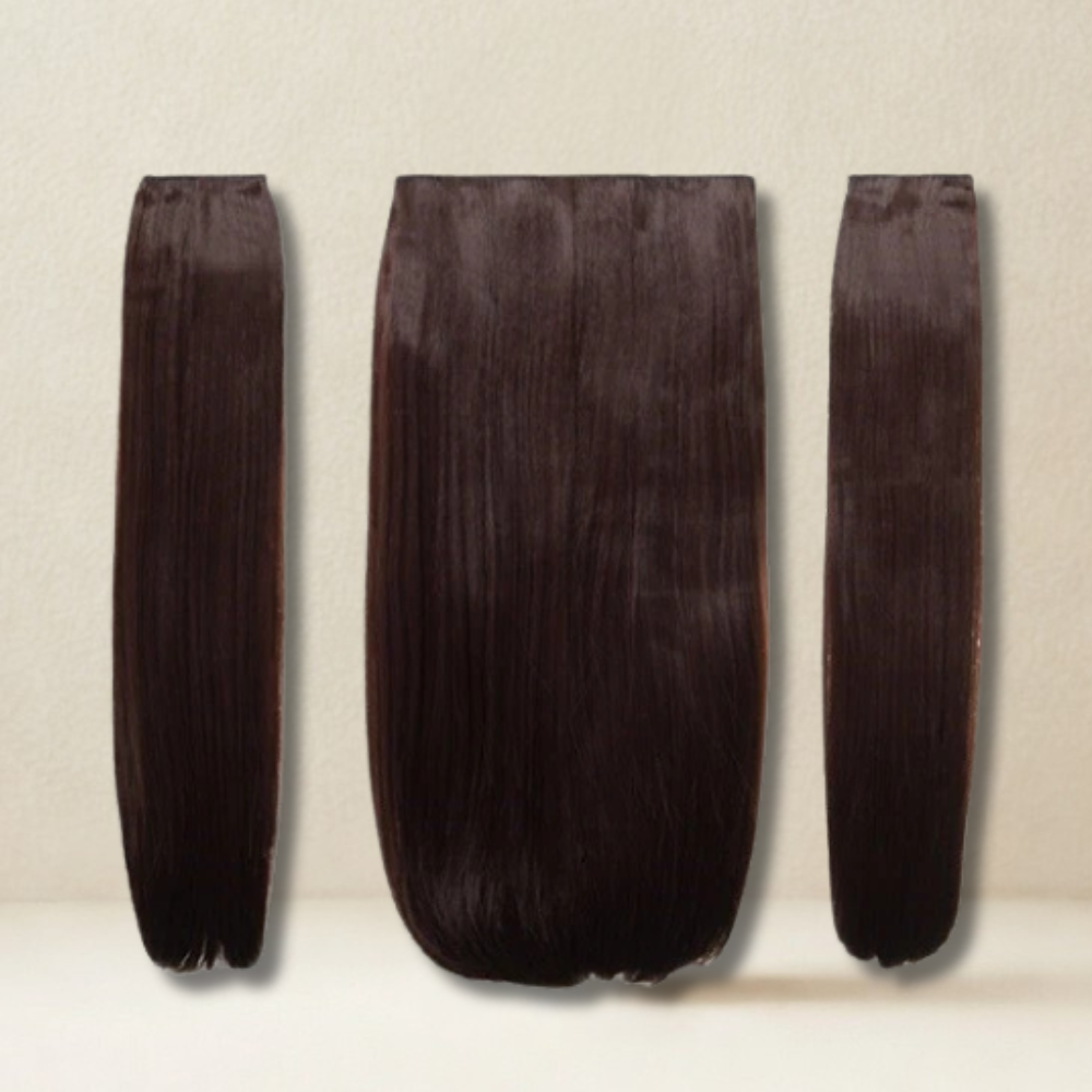 KOKO 24″ Three-Piece Straight Clip-In Hair Extensions