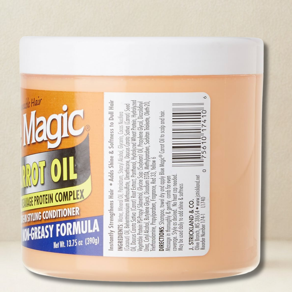 Blue Magic Carrot Oil Leave-in Styling Conditioner 13.75oz